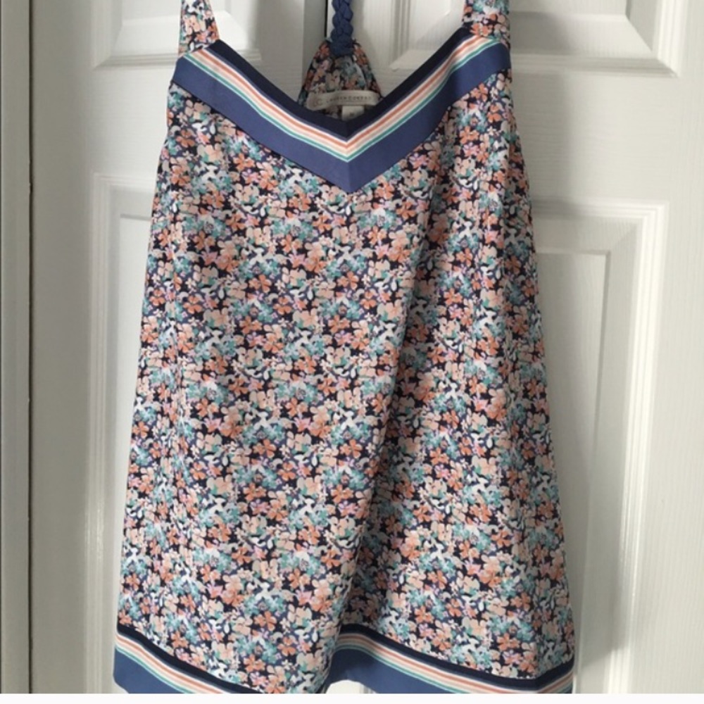 LC floral tank